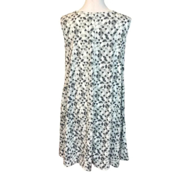 Honey & Lace Summer Dress, Medium, A-Line Black-White-Gray Pattern, New w Tags - Picture 5 of 11